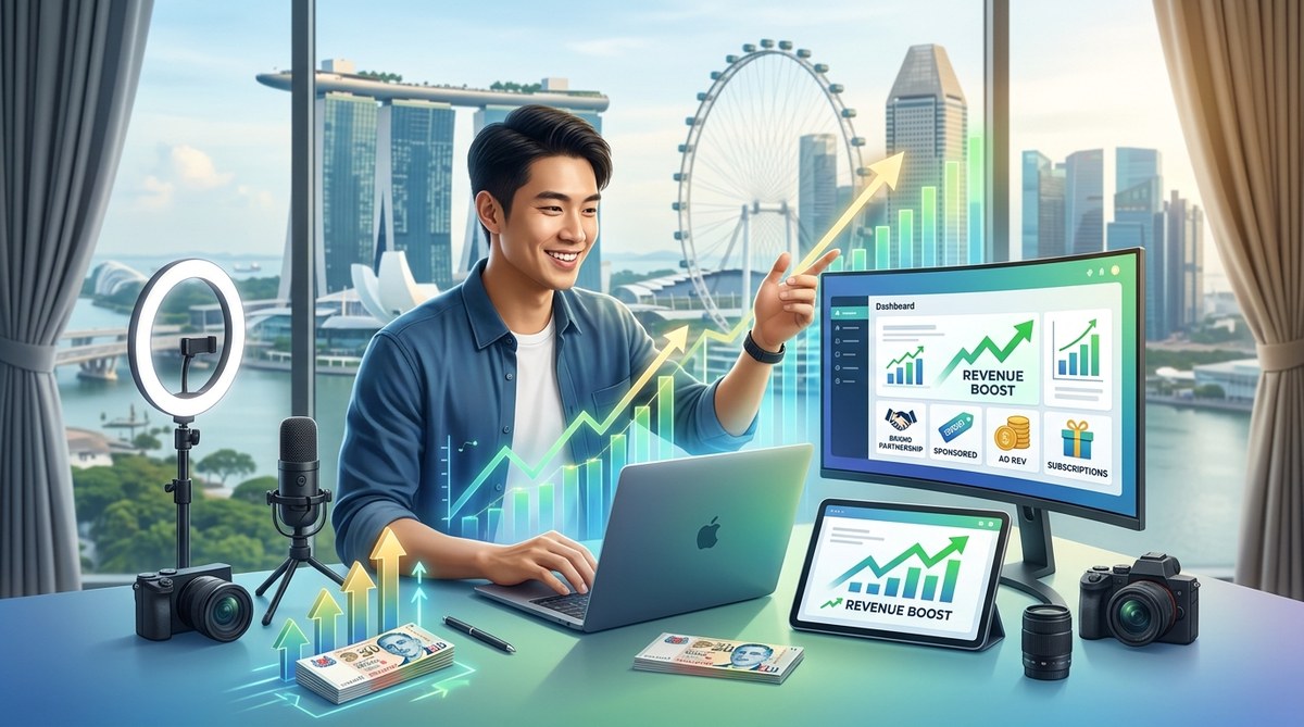 Maximise Your Earnings with Singapore’s Top Monetisation Strategies for Content Creators