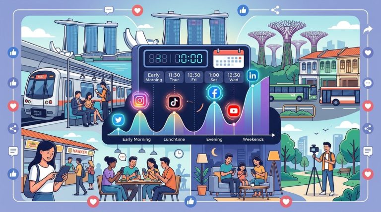The Best Times to Post on Social Media for Singapore Audiences in 2026